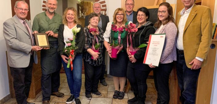 Robert Judmayer feiert  30 Jahre im Gasthaus Judmayer